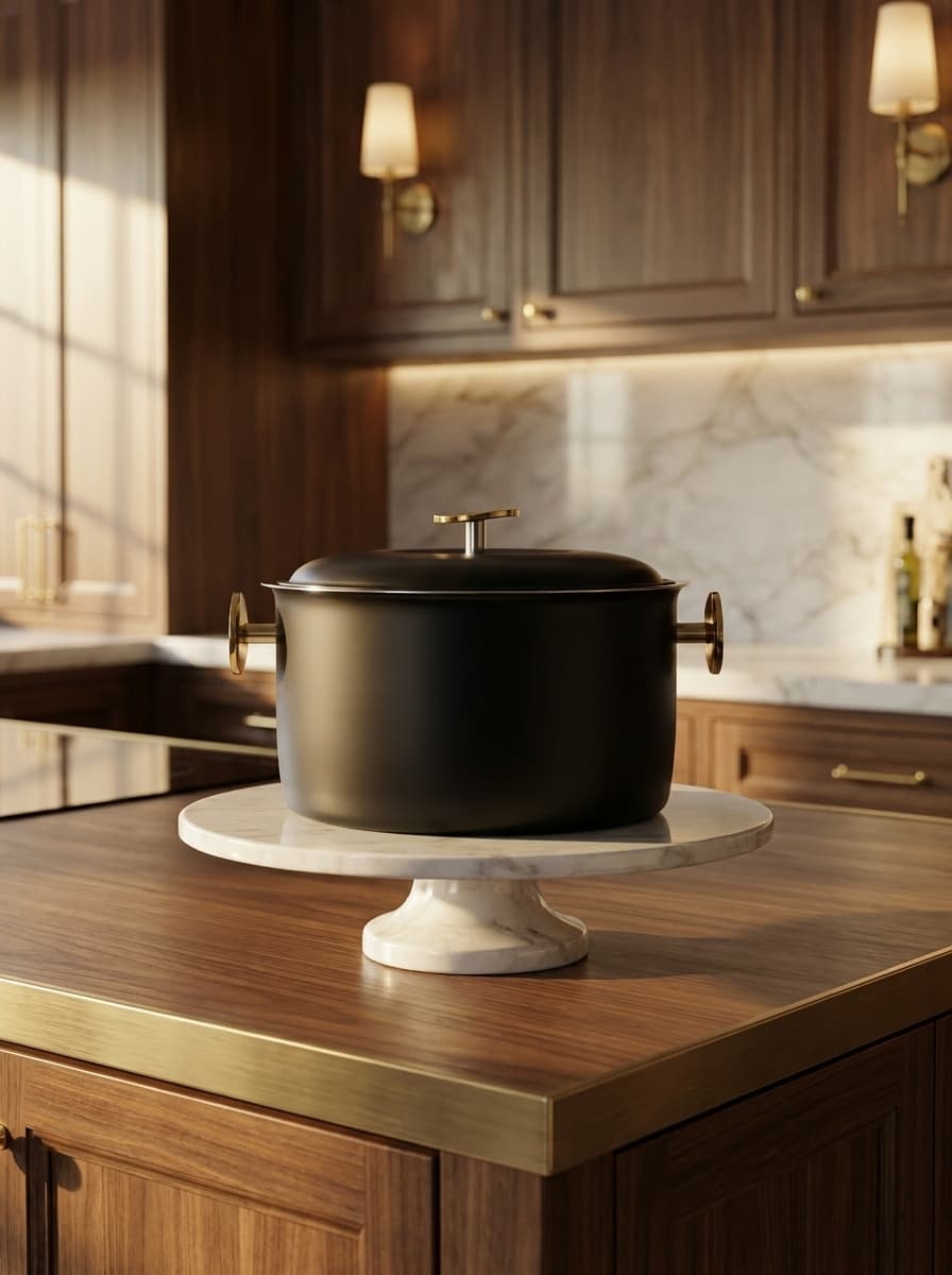Premium Cooking Pot - Single Handle — Premium Dining Collection at Dolle Kitchenware Kalaburagi